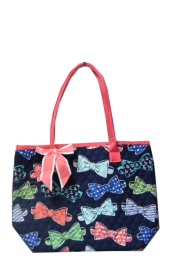 Small Quilted Tote Bag-RIB1515/CO